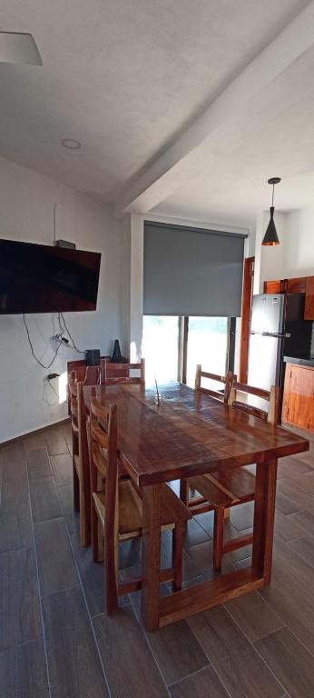 Kuchyň nebo kuchyňský kout v ubytování Edificio Regam