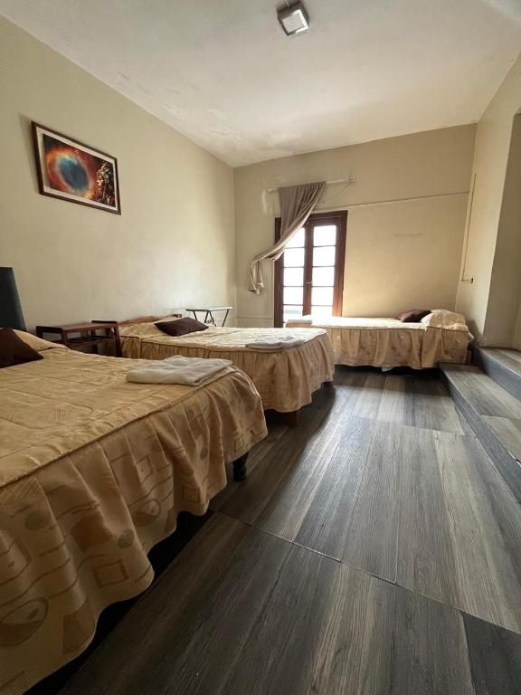 Postel nebo postele na pokoji v ubytování Orkkowasi backpackers