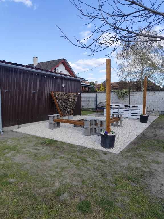 Zahrada ubytování Kun Kuckó Vendégház