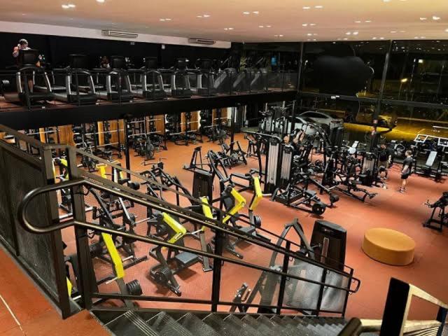 Fitness centrum a/nebo fitness zařízení v ubytování Hostel Anprado 1