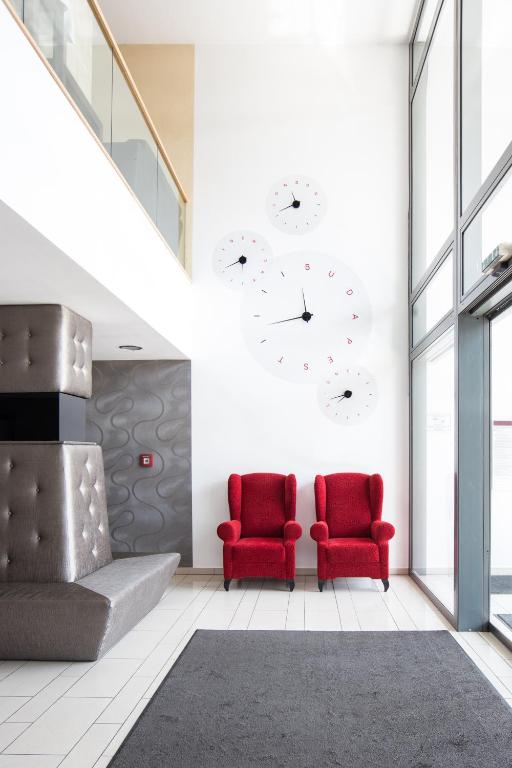 Posezení v ubytování Rubin Wellness & Conference Hotel