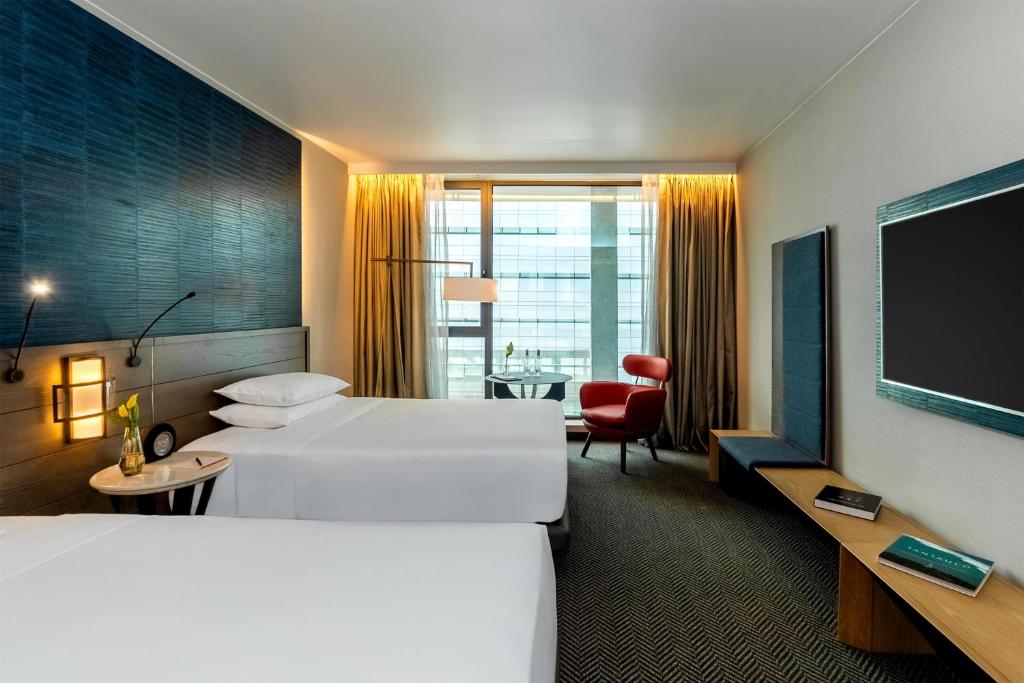Postel nebo postele na pokoji v ubytování Hyatt Centric Las Condes Santiago