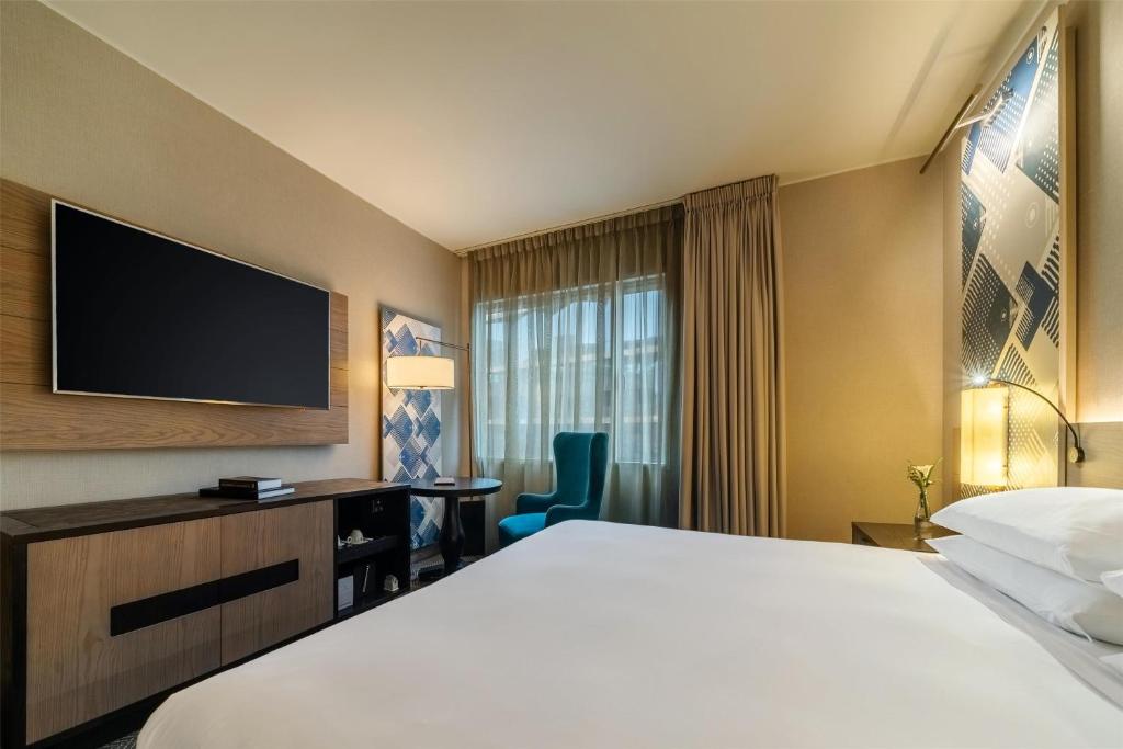 Letto o letti in una camera di Hyatt Centric San Isidro Lima