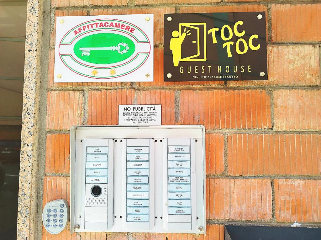 Certifikát, hodnocení, plakát nebo jiný dokument vystavený v ubytování Toc Toc