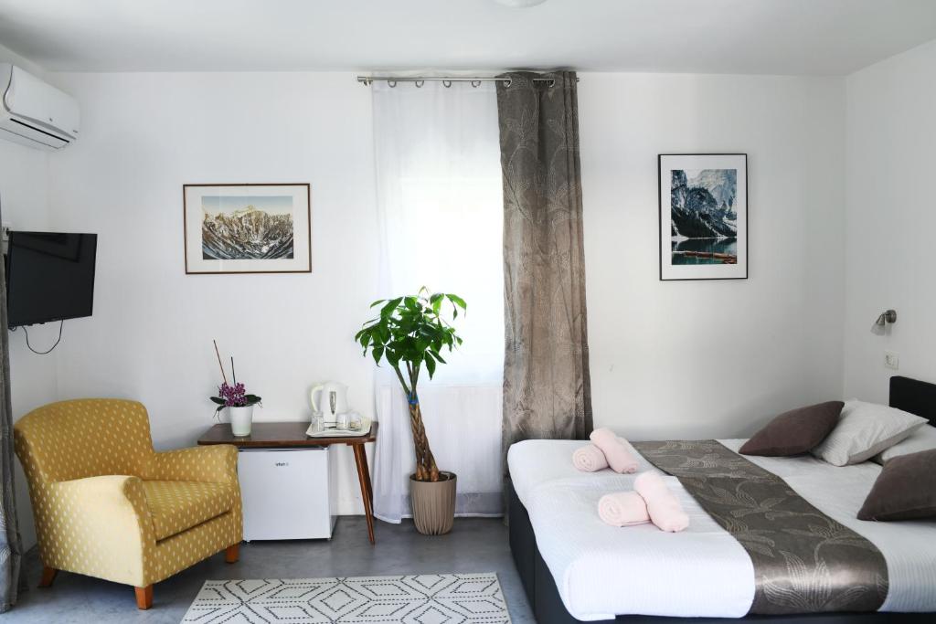 Posezení v ubytování B&B Vidmar, Lesce-Bled