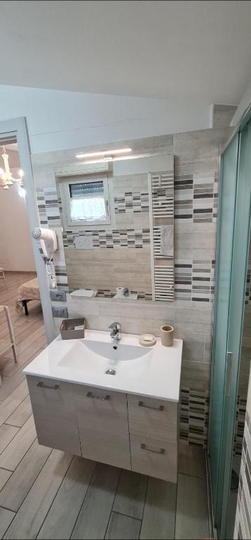 Koupelna v ubytování Quarantotto B&B