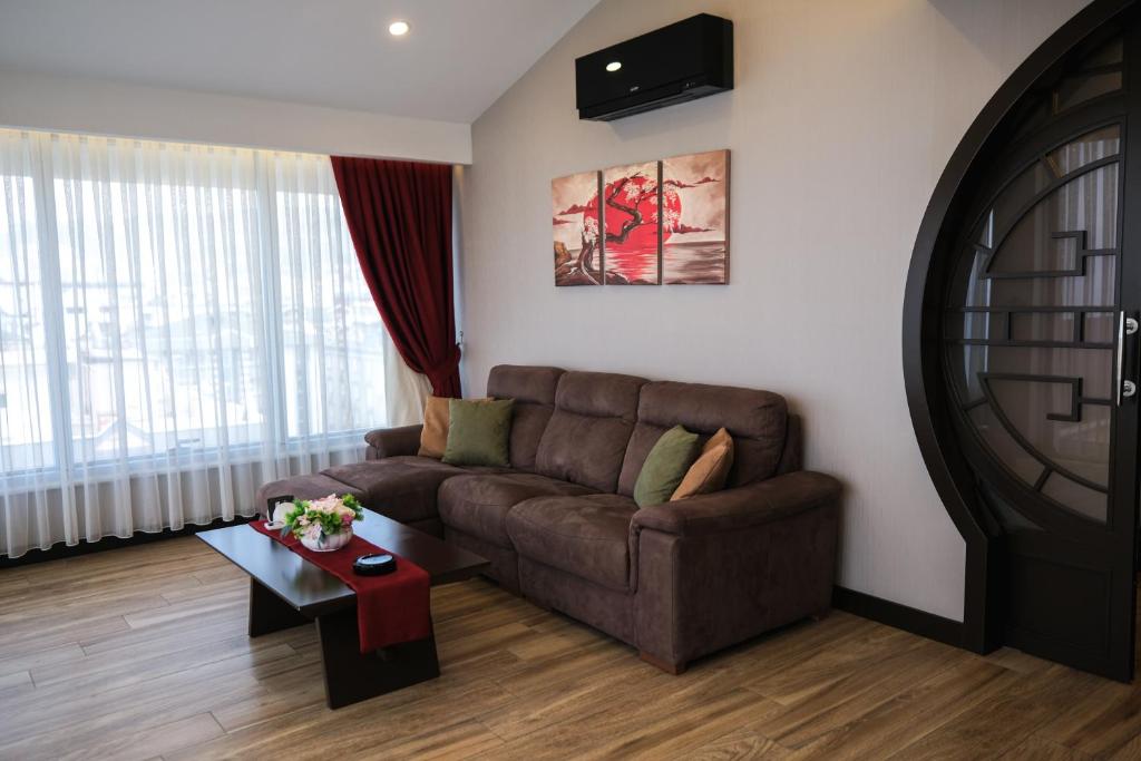 Posezení v ubytování Kaila Beach Hotel - All Inclusive