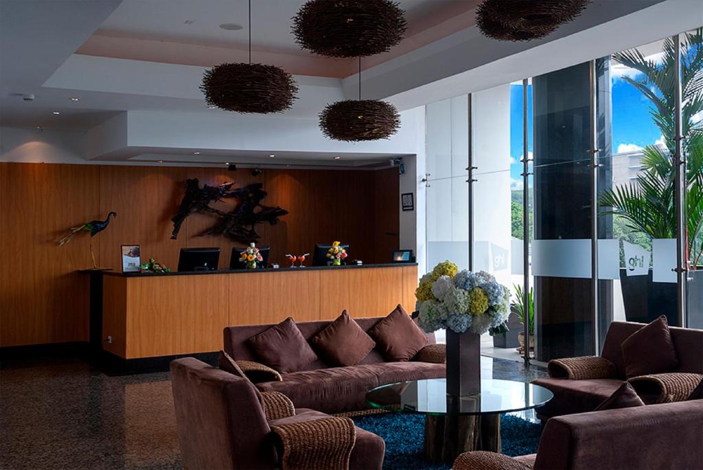 Posezení v ubytování GHL Hotel Grand Villavicencio
