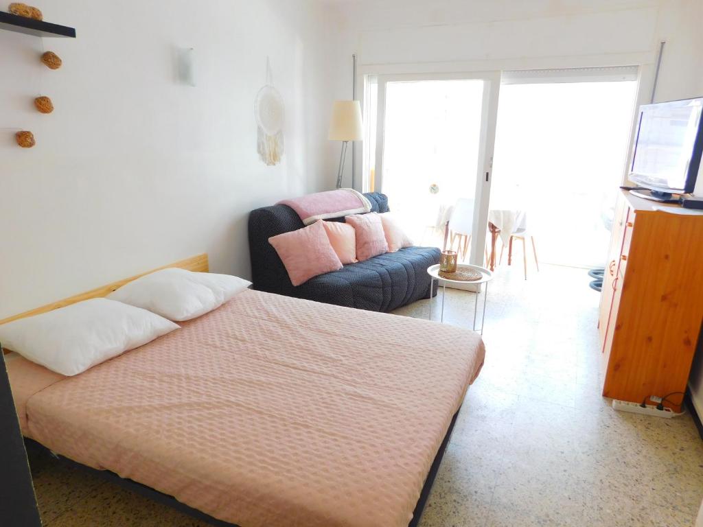 Posteľ alebo postele v izbe v ubytovaní A237 Estudio WEEKEND 28