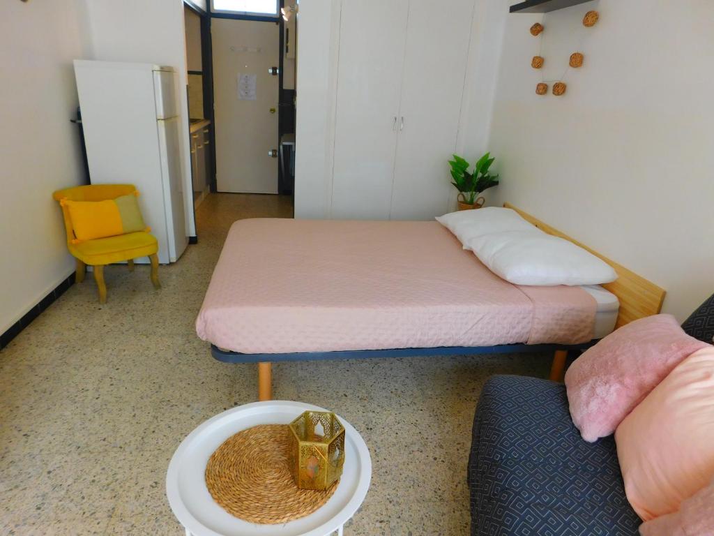 Posteľ alebo postele v izbe v ubytovaní A237 Estudio WEEKEND 28