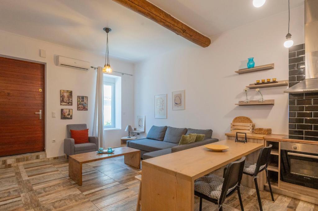 Posezení v ubytování casa in piazza
