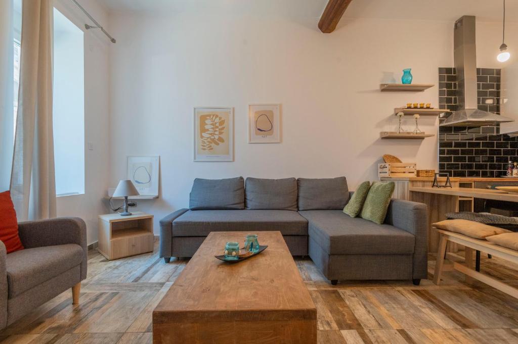 Posezení v ubytování casa in piazza