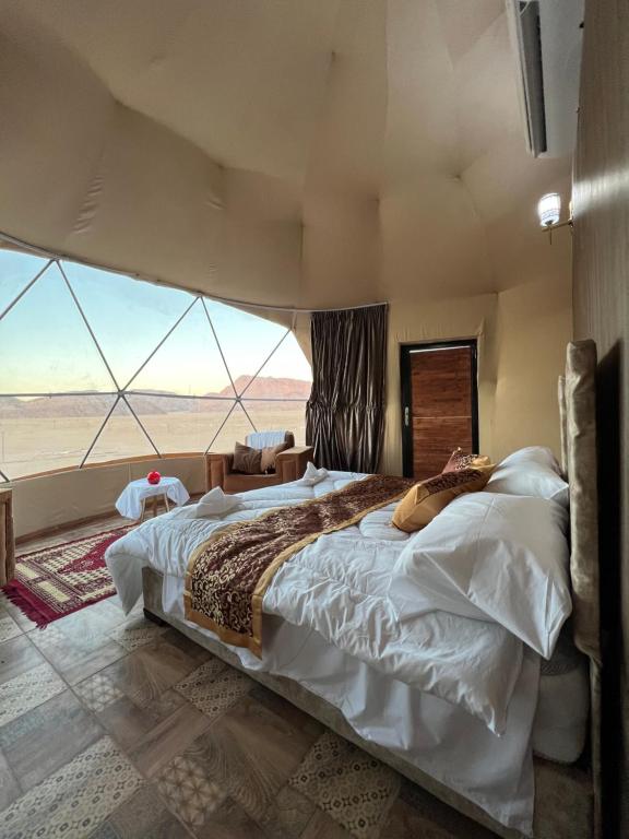 Ένα ή περισσότερα κρεβάτια σε δωμάτιο στο Princess luxury camp