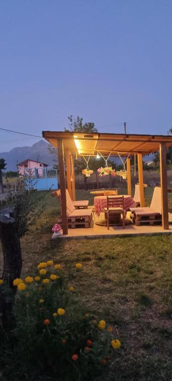 Zahrada ubytování Ballkan