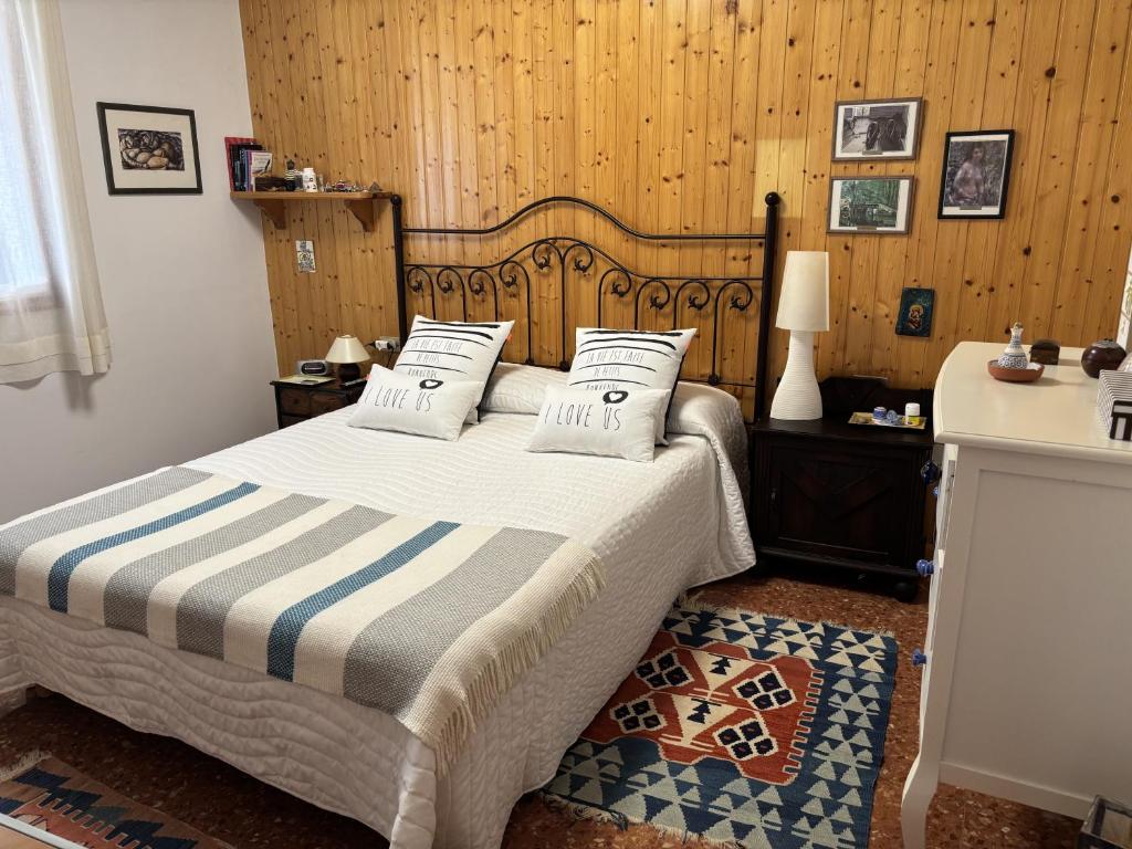 Postel nebo postele na pokoji v ubytování Casa do Mar