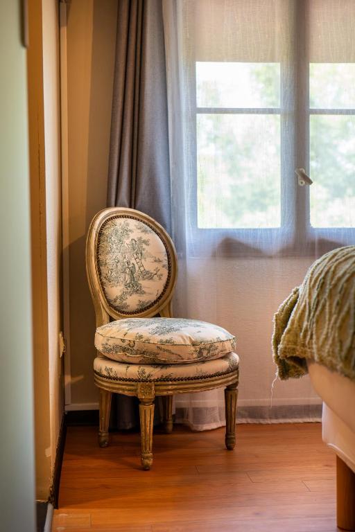 Posezení v ubytování Auberge U Mulinu