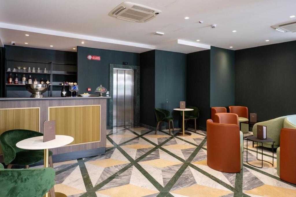 Posezení v ubytování Porta Altinia Suites