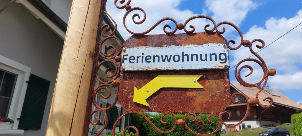 Certifikát, hodnocení, plakát nebo jiný dokument vystavený v ubytování Ferienwohnung Aloysia am Saarlandradweg