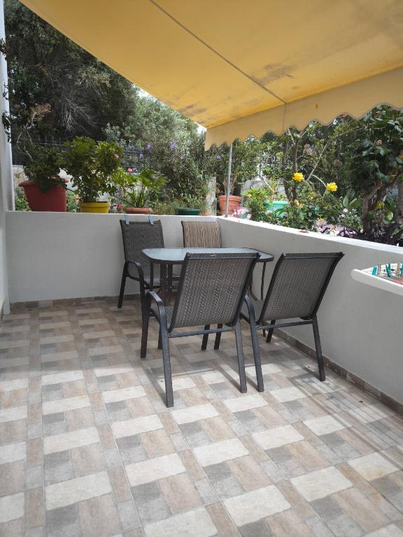 Balkón nebo terasa v ubytování Alexia Rooms