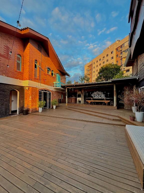 Budova, kde se hostel nachází