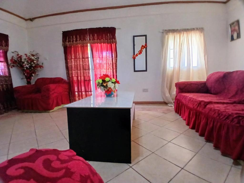 Posezení v ubytování Frederick AirB&B Services