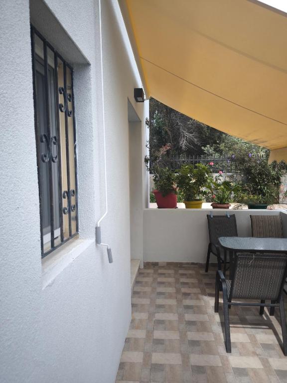 Balkón nebo terasa v ubytování Alexia Rooms