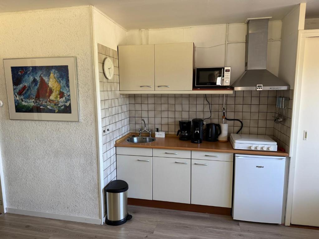 Kuchyň nebo kuchyňský kout v ubytování De Smit Hoeve