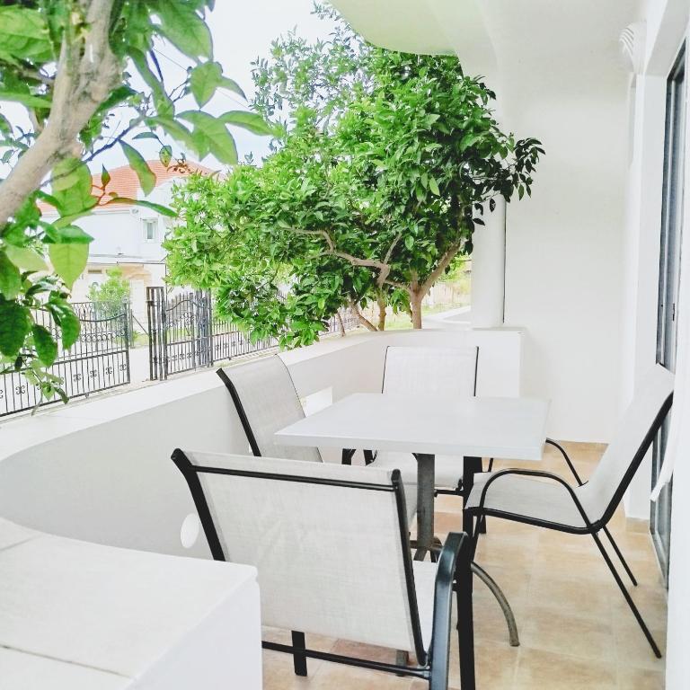 Balkón nebo terasa v ubytování Apartments Hija
