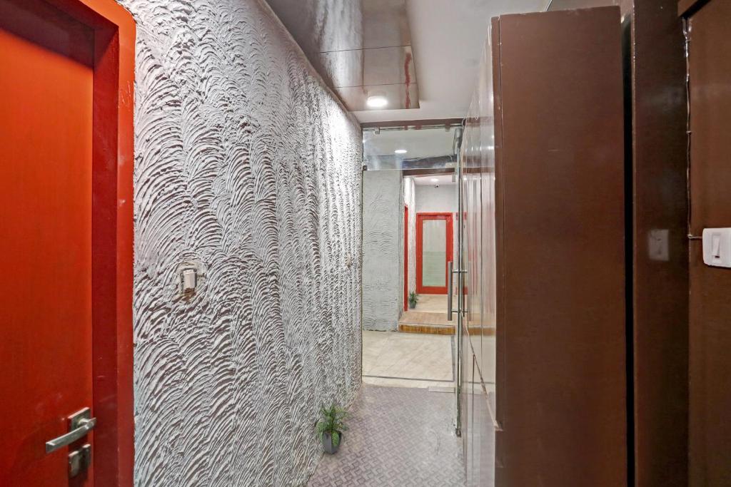 Koupelna v ubytování Hotel O Kashish Residency