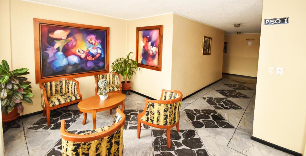 Posezení v ubytování Hotel Montecarlo