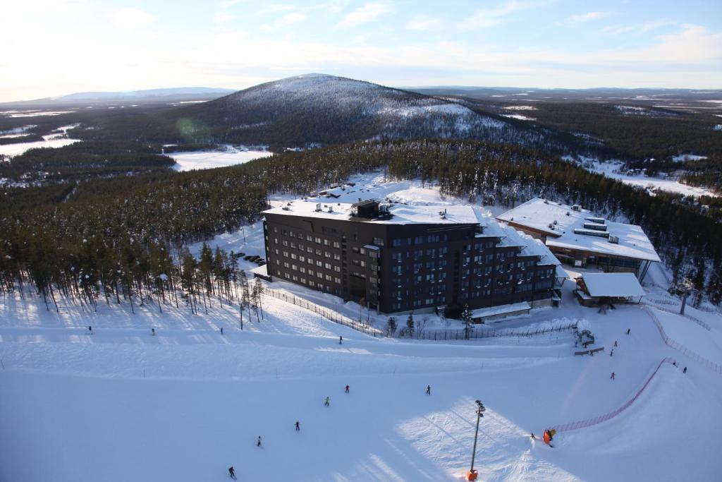 Hotel Levi Panorama v zimě