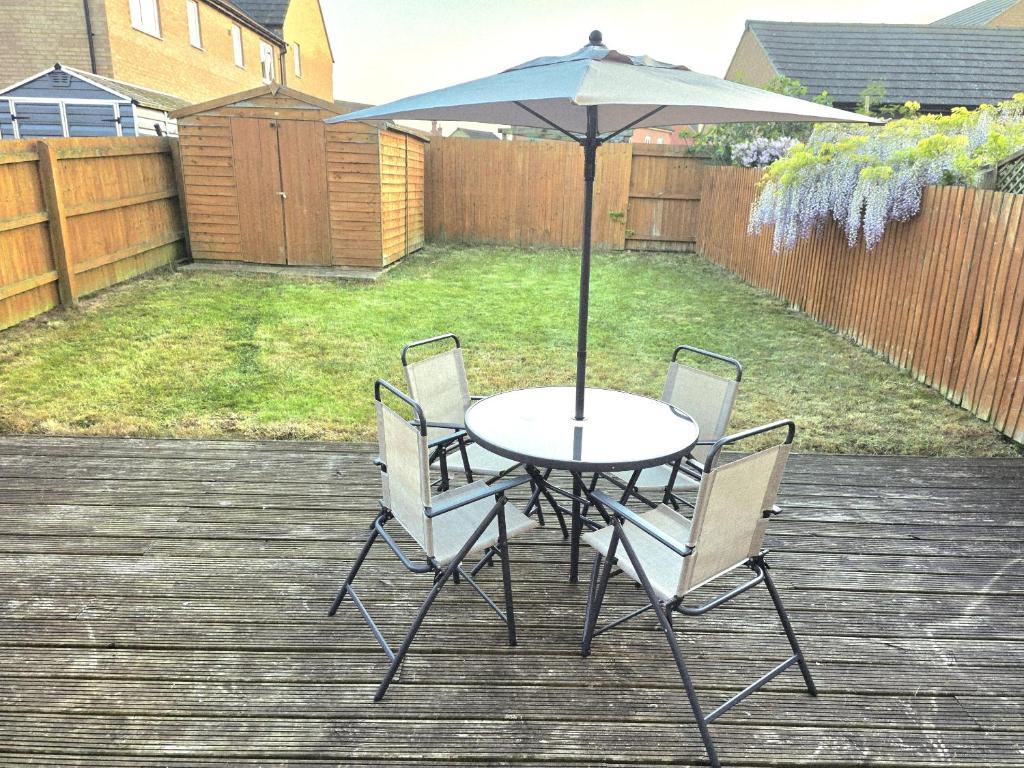 Κήπος έξω από το Oakham stay