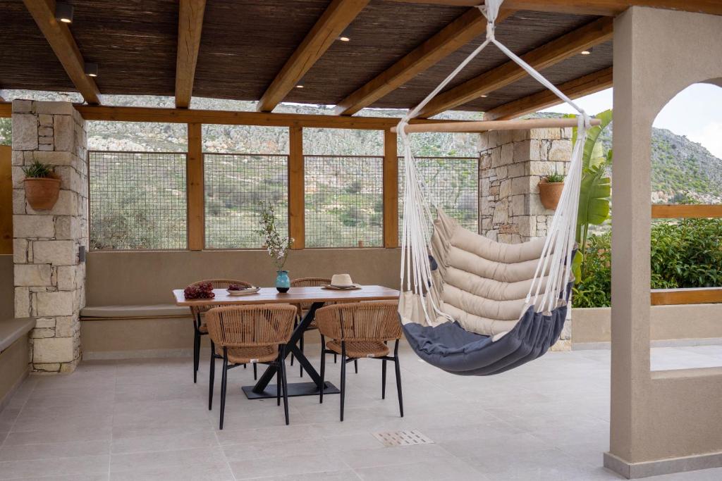 Patio nebo venkovní prostory v ubytování Pure Nature