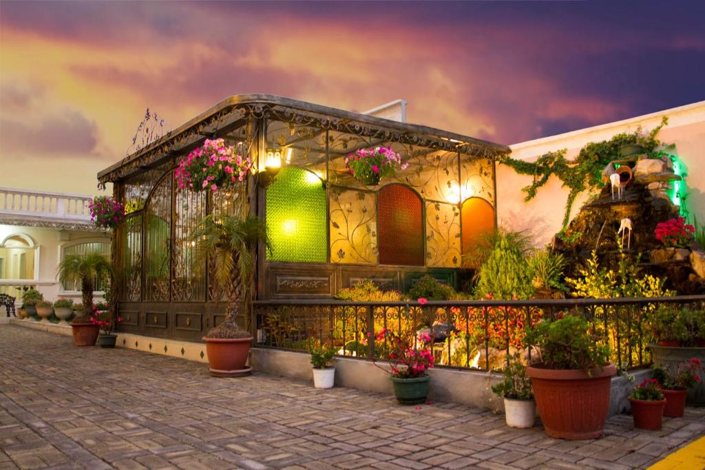 Zahrada ubytování Eugenia Hotel