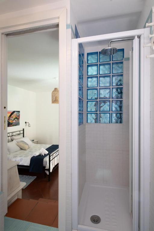 Koupelna v ubytování B&b DORMIDAME'