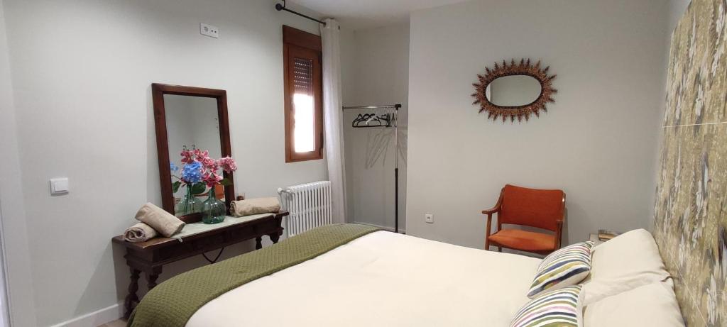 Postel nebo postele na pokoji v ubytování Casa Esperanza