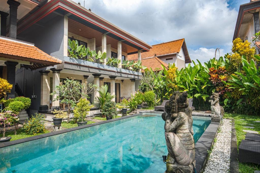 Bazén v ubytování Darsa House Ubud nebo v jeho okolí