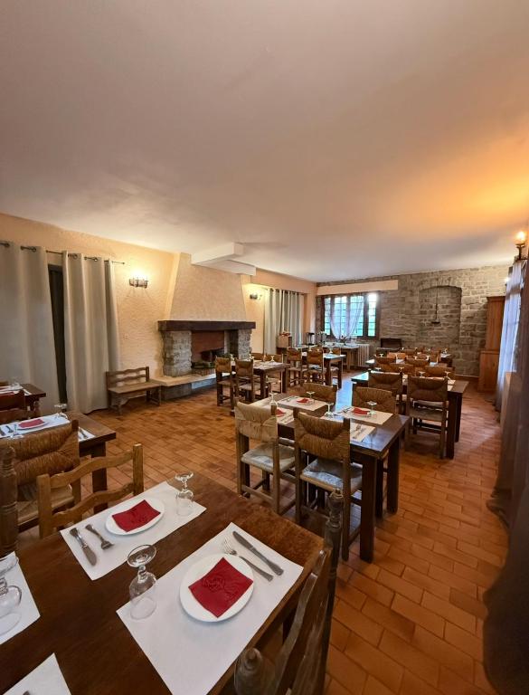 Posezení v ubytování Hôtel - Pub Le Petit Bosquet