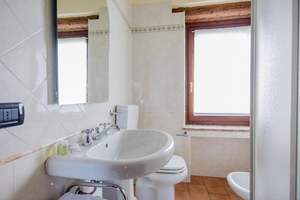 Koupelna v ubytování Agriturismo Antica Dimora Del Turco