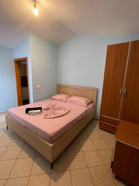 Postel nebo postele na pokoji v ubytování Sea flavor