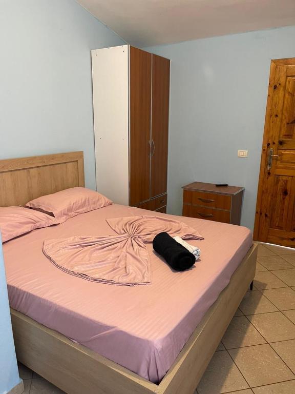Postel nebo postele na pokoji v ubytování Sea flavor