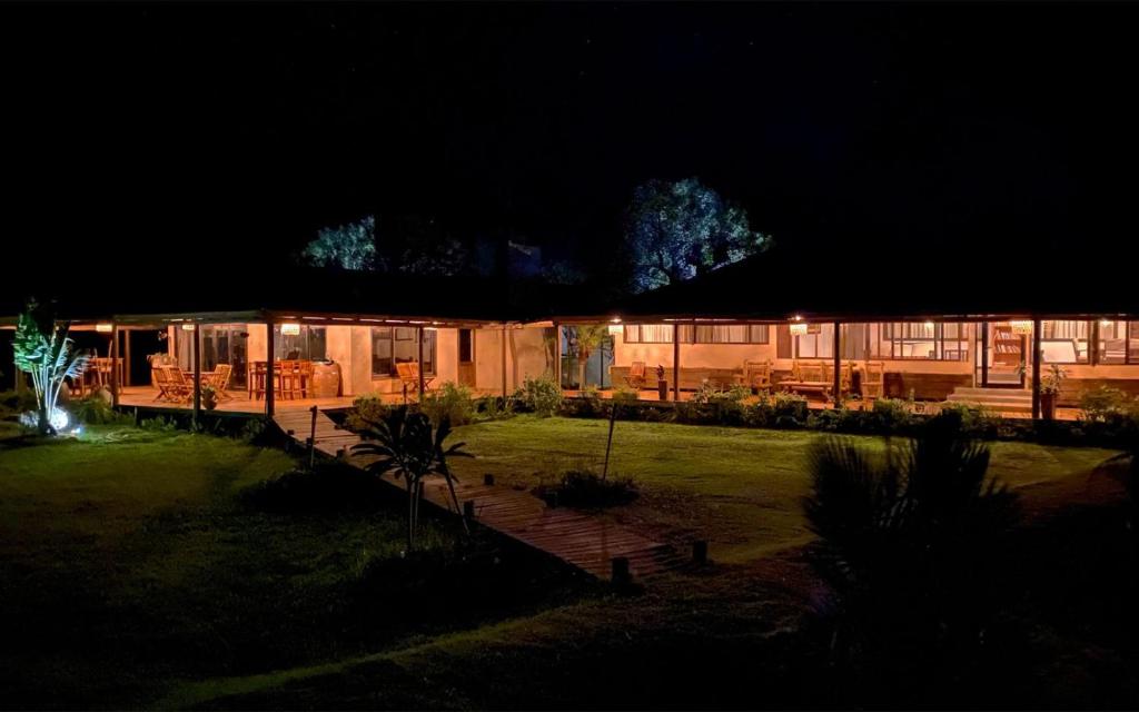 Zahrada ubytování Irupé Lodge