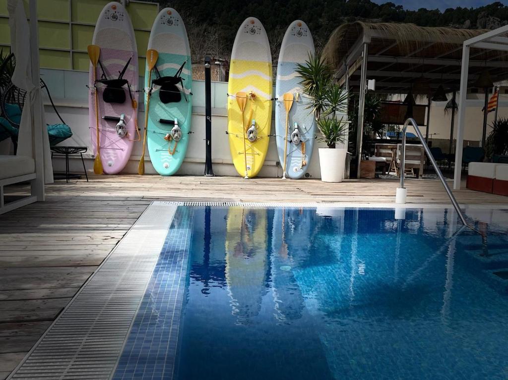 Bazén v ubytování Hotel Boutique Minister 4Sup nebo v jeho okolí