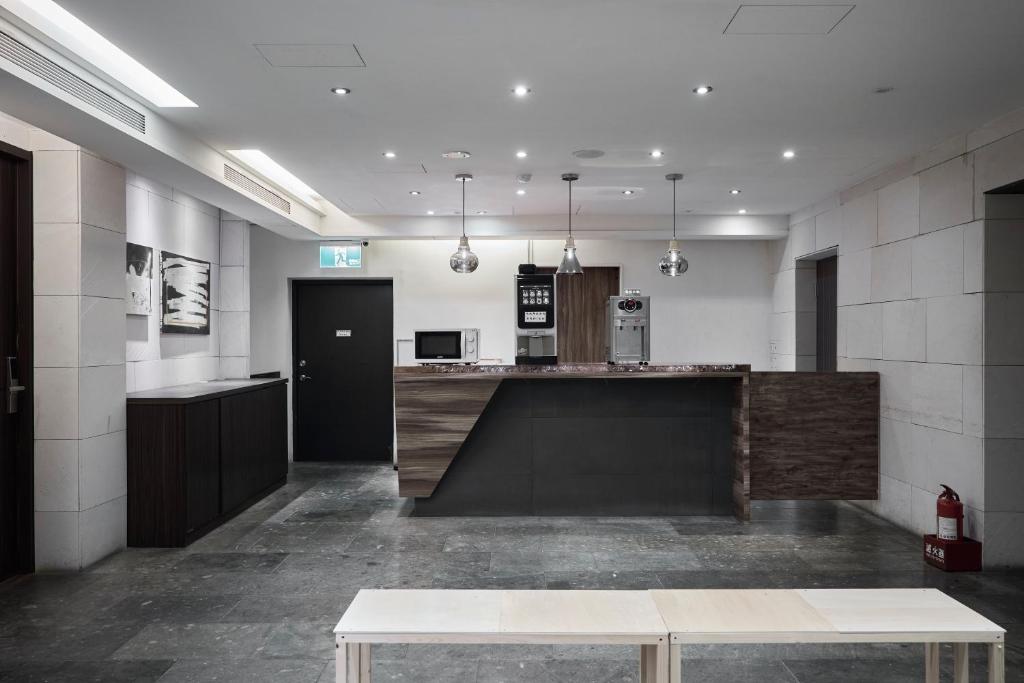 山眠無人旅店廚房或簡易廚房