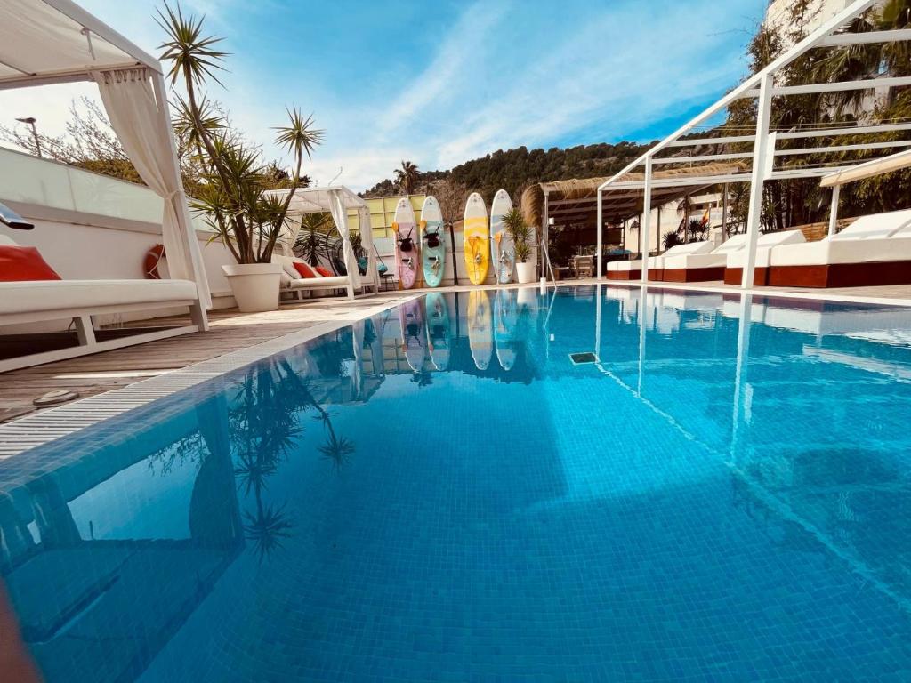 Bazén v ubytování Hotel Boutique Minister 4Sup nebo v jeho okolí