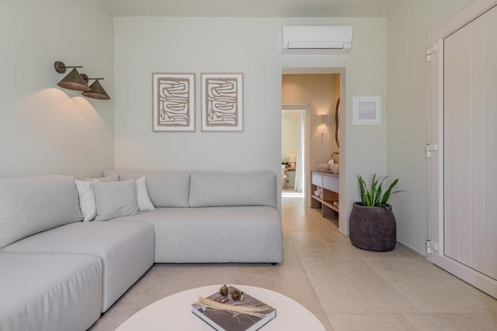 Posezení v ubytování Hotel Eleni