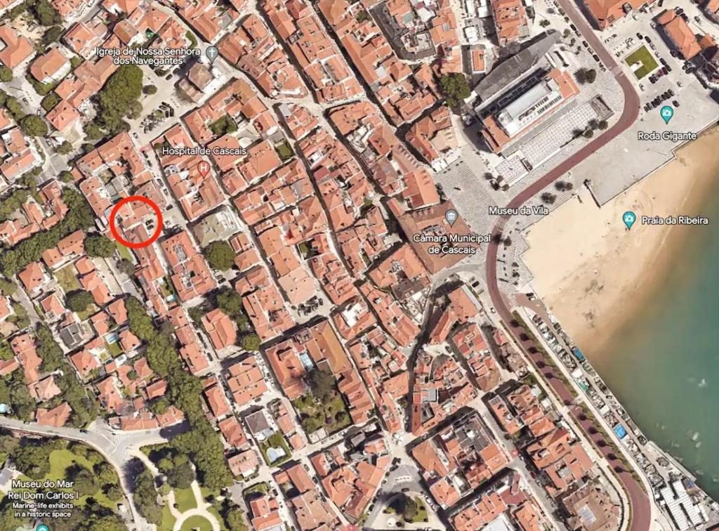 Een algemene foto of uitzicht op zee vanuit het appartement