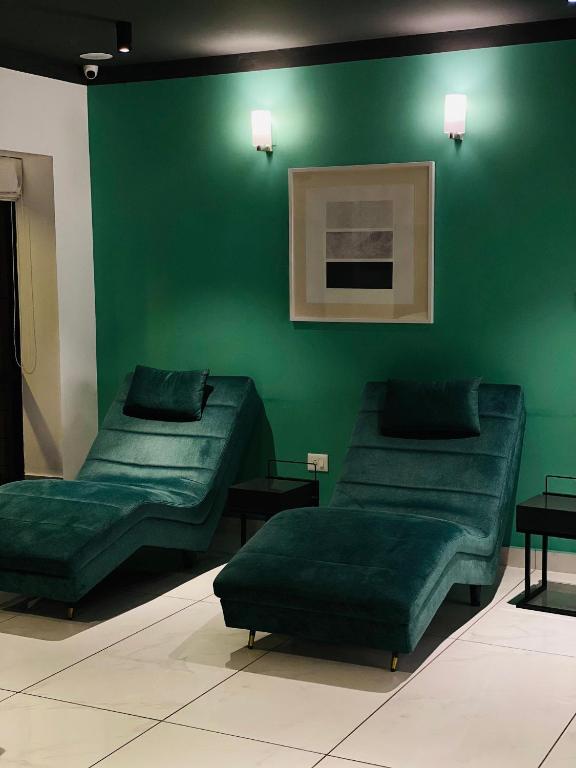 Posezení v ubytování DOZ Lounge