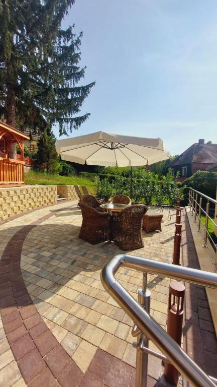 Nespecifikovaný výhled na hory nebo výhled na hory při pohledu z bed and breakfast
