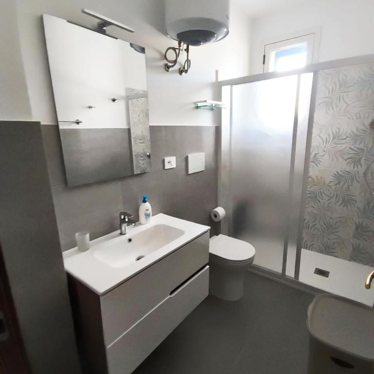 Koupelna v ubytování Residence Mare Azzurro